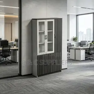 3-Swing Door Wooden Cabinet