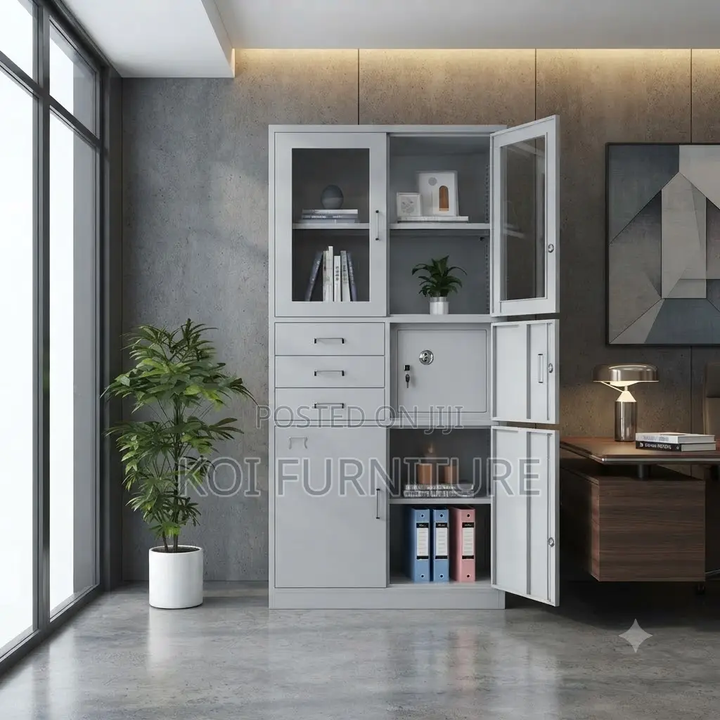 Office Cabinets; Filing Office Storage Cabinet With Safe Inside