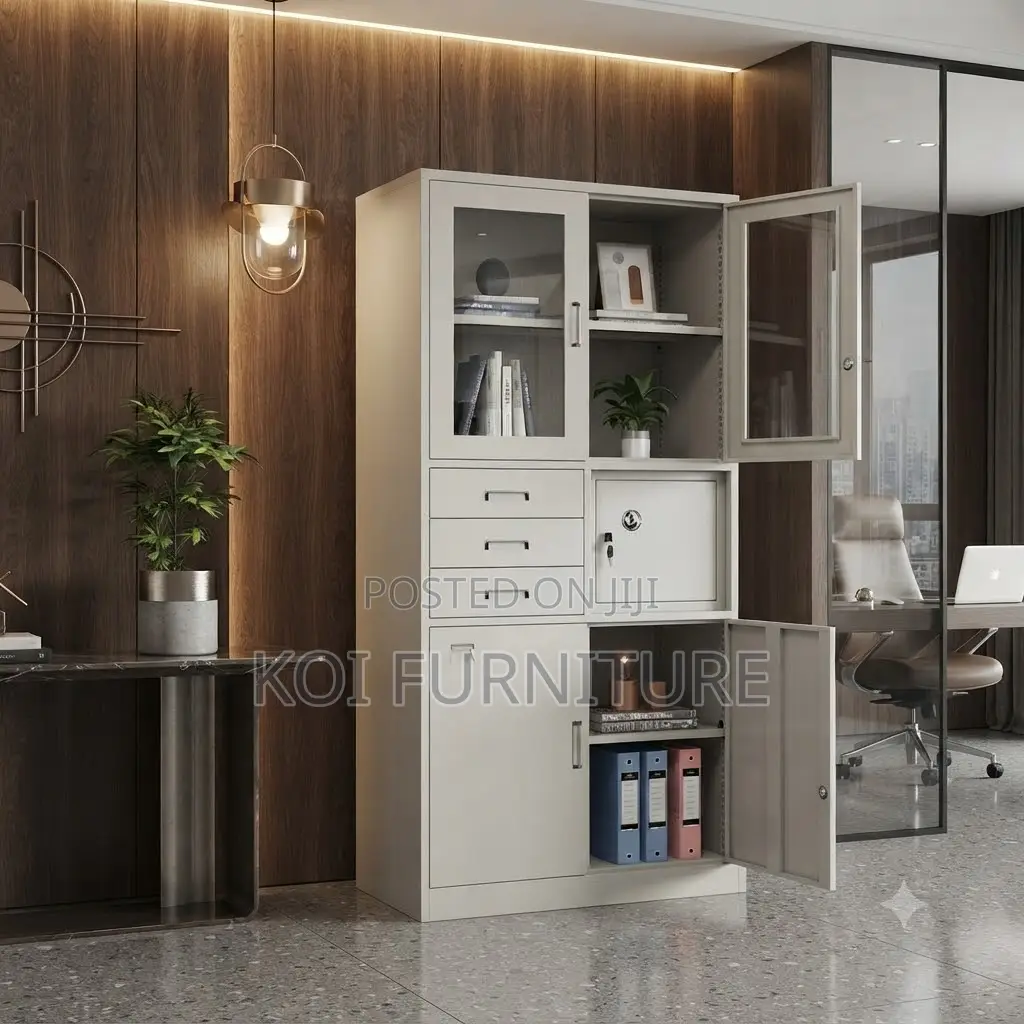 Office Cabinets; Filing Office Storage Cabinet With Safe Inside