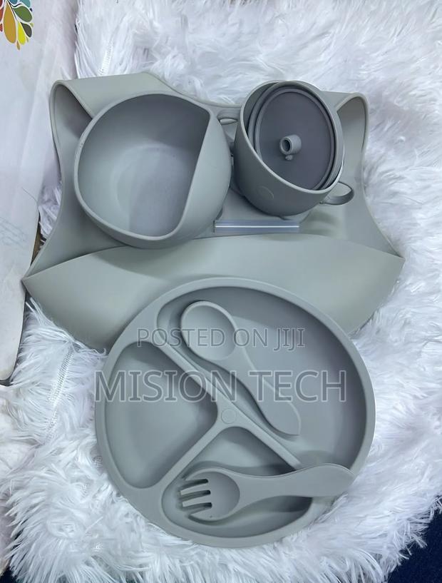 6pcs Silicone Cutlery Set for Kids