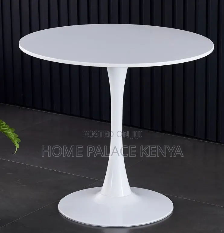 Dining Table: Bamboo Waterproof Round Bar Table