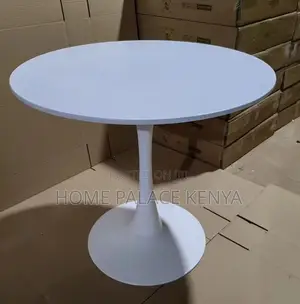 Dining Table: Bamboo Waterproof Round Bar Table
