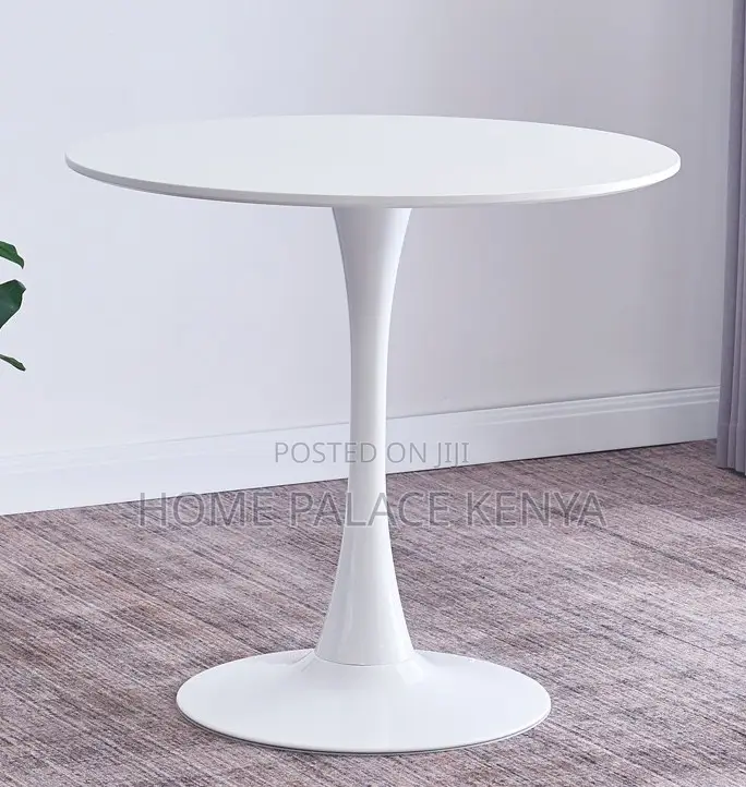 Dining Table: Bamboo Waterproof Round Bar Table