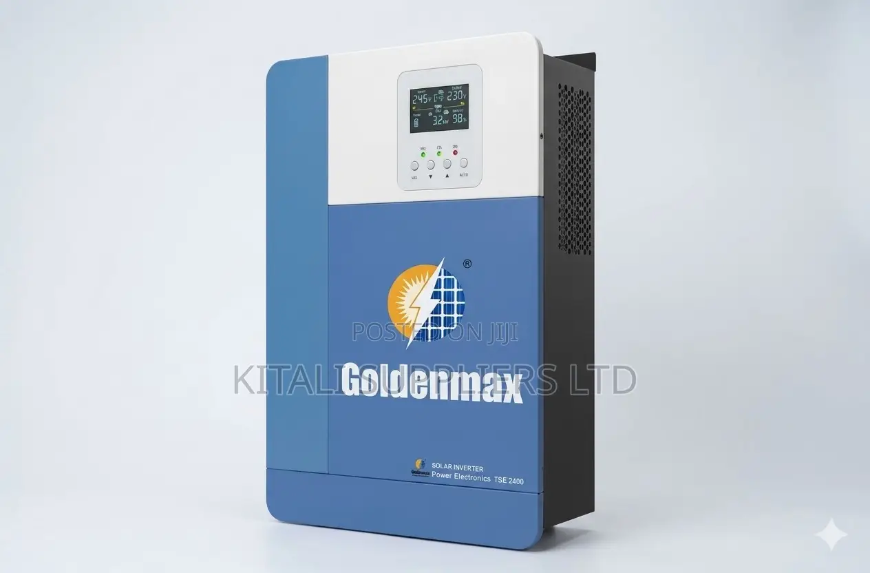 2kva Goldenmax Solar Inverter Pure Sine Wave Backup Power System