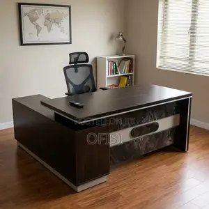 Office Desk; Executive Office Desk 1600mm With Movable Drawer