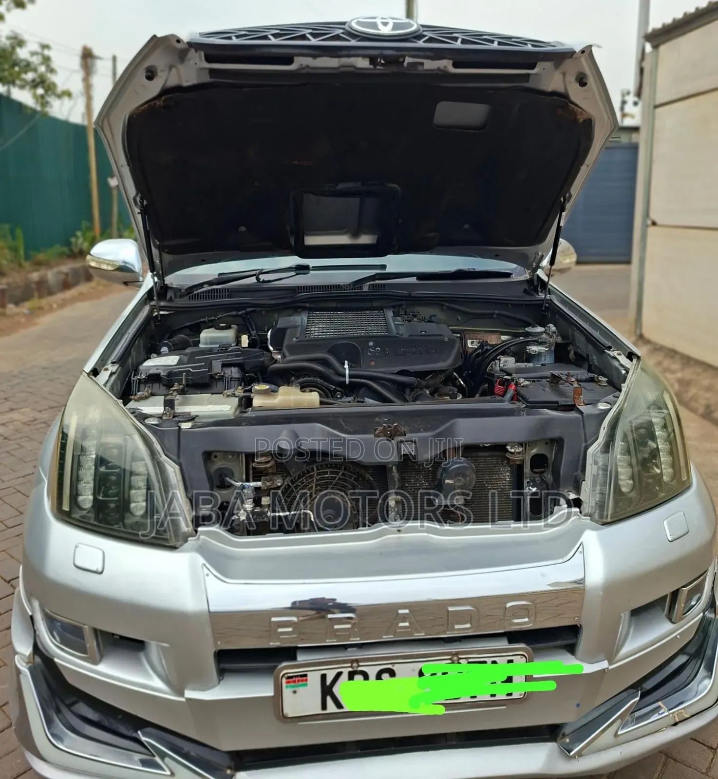 Toyota Land Cruiser Prado 2005 Silver