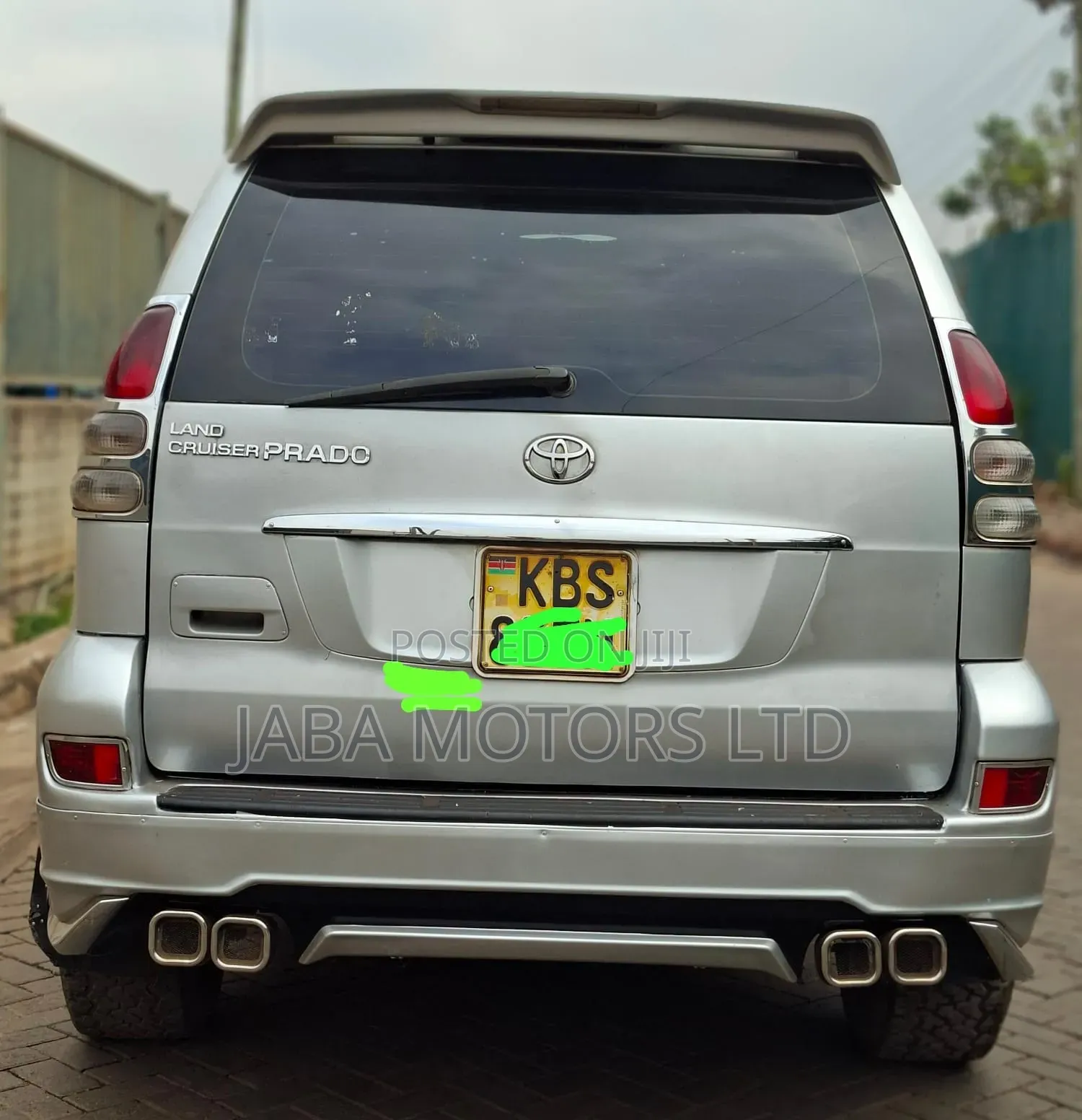 Toyota Land Cruiser Prado 2005 Silver