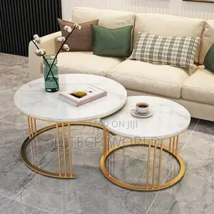 : 2 Piece Marble Top Nesting