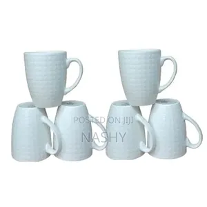 White Ceramic Mugs