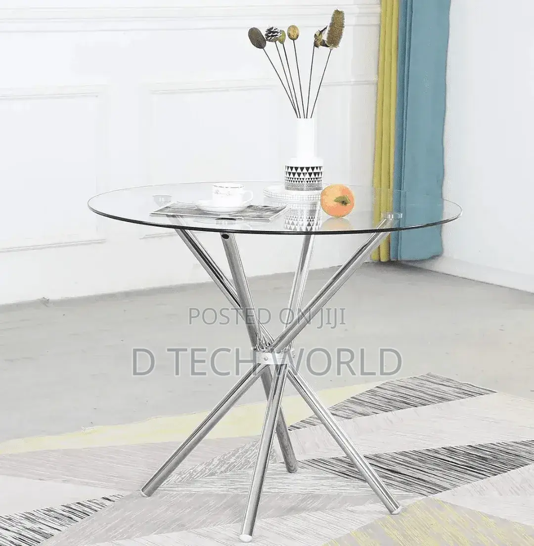 Glass Top Dining Table