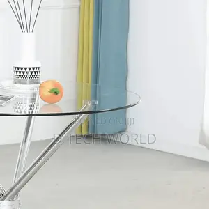 Glass Top Dining Table