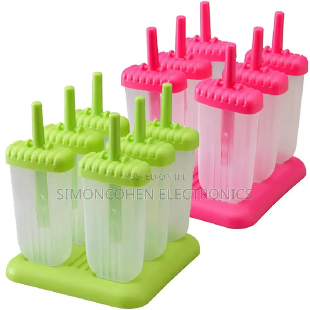 6 Slots Ice Popsicle Mold