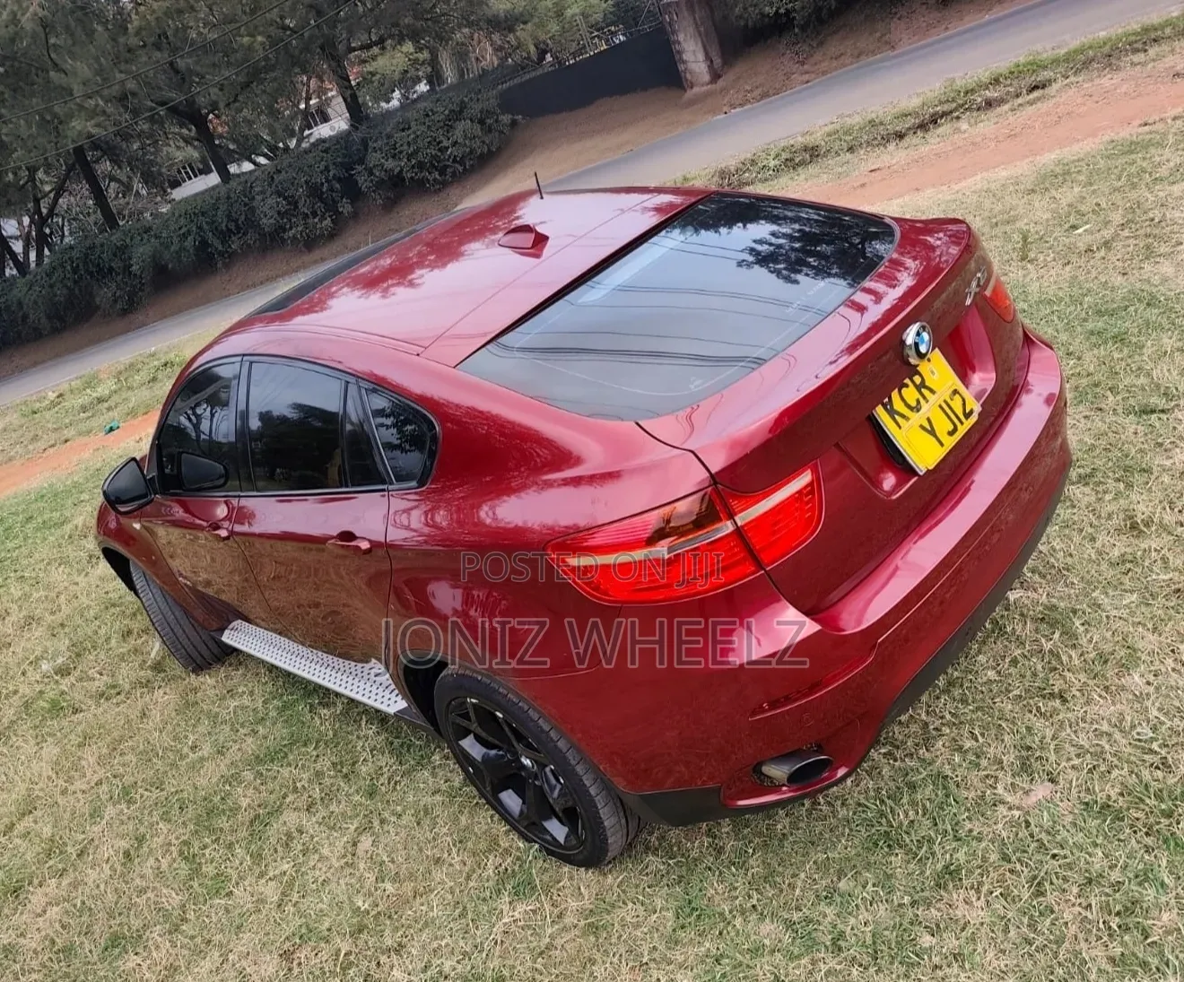 BMW X6 2012 Maroon
