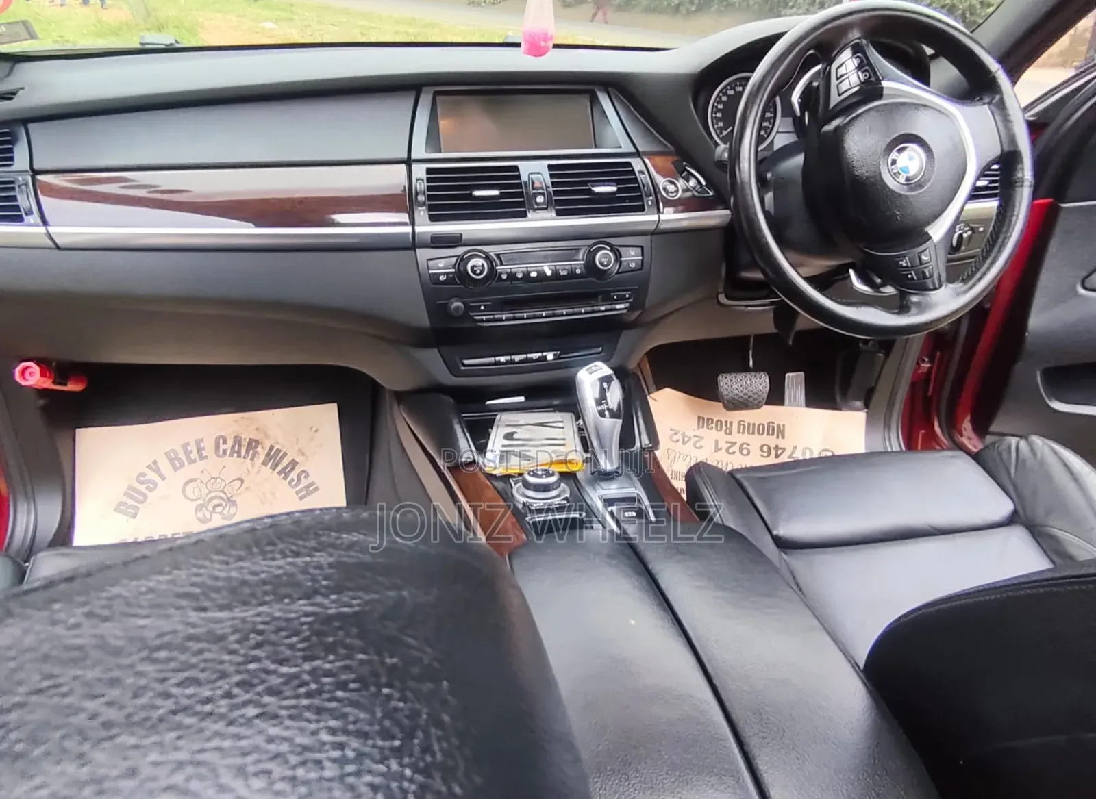 BMW X6 2012 Maroon