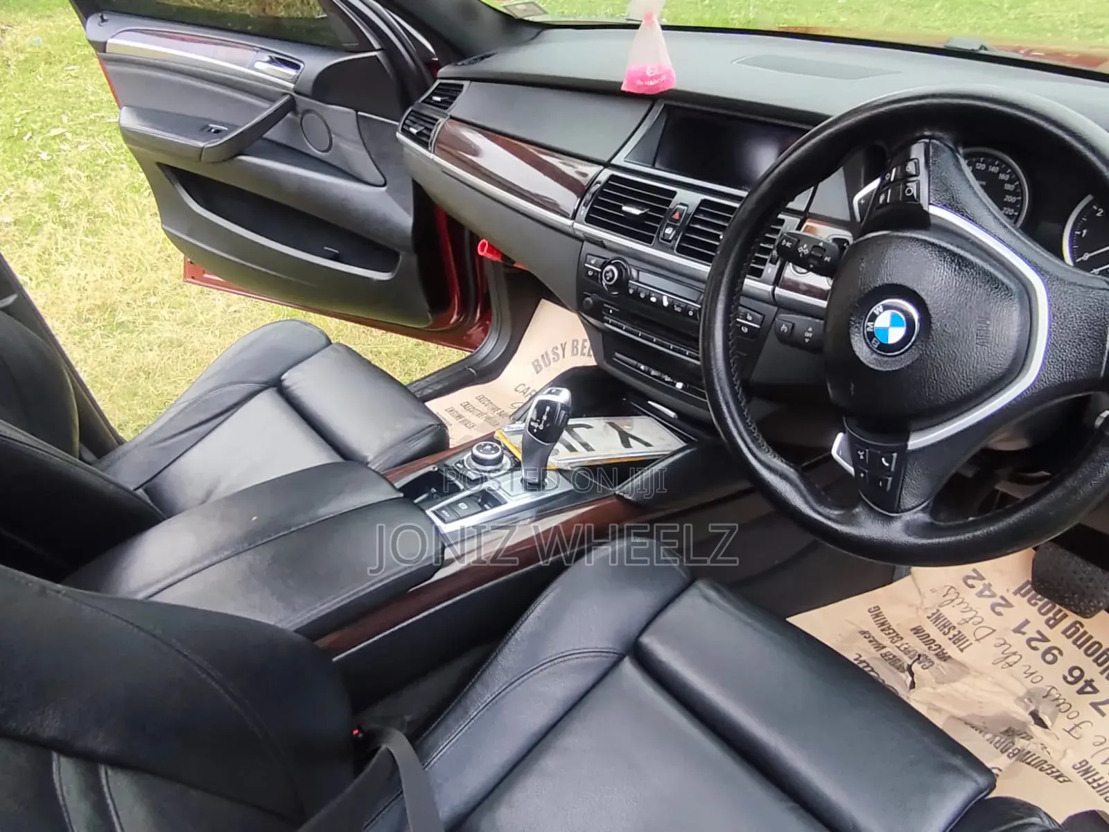 BMW X6 2012 Maroon