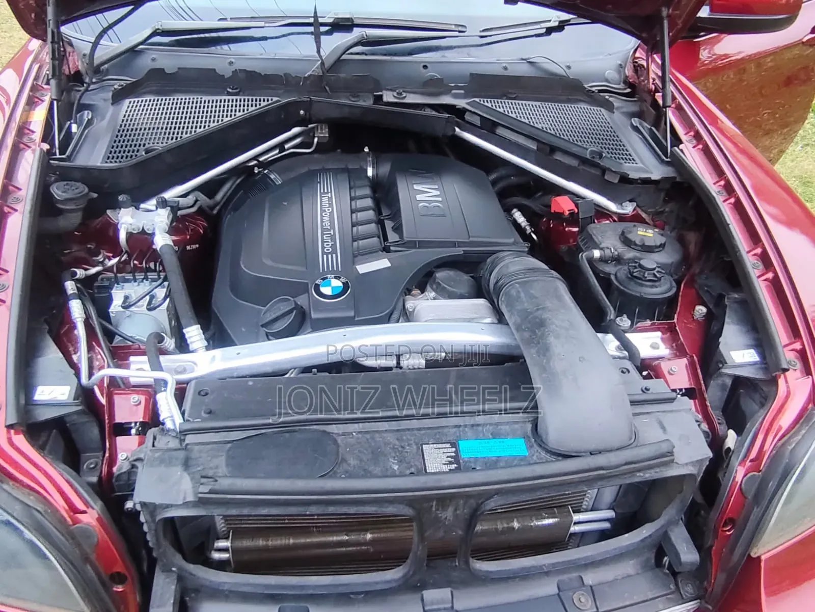 BMW X6 2012 Maroon