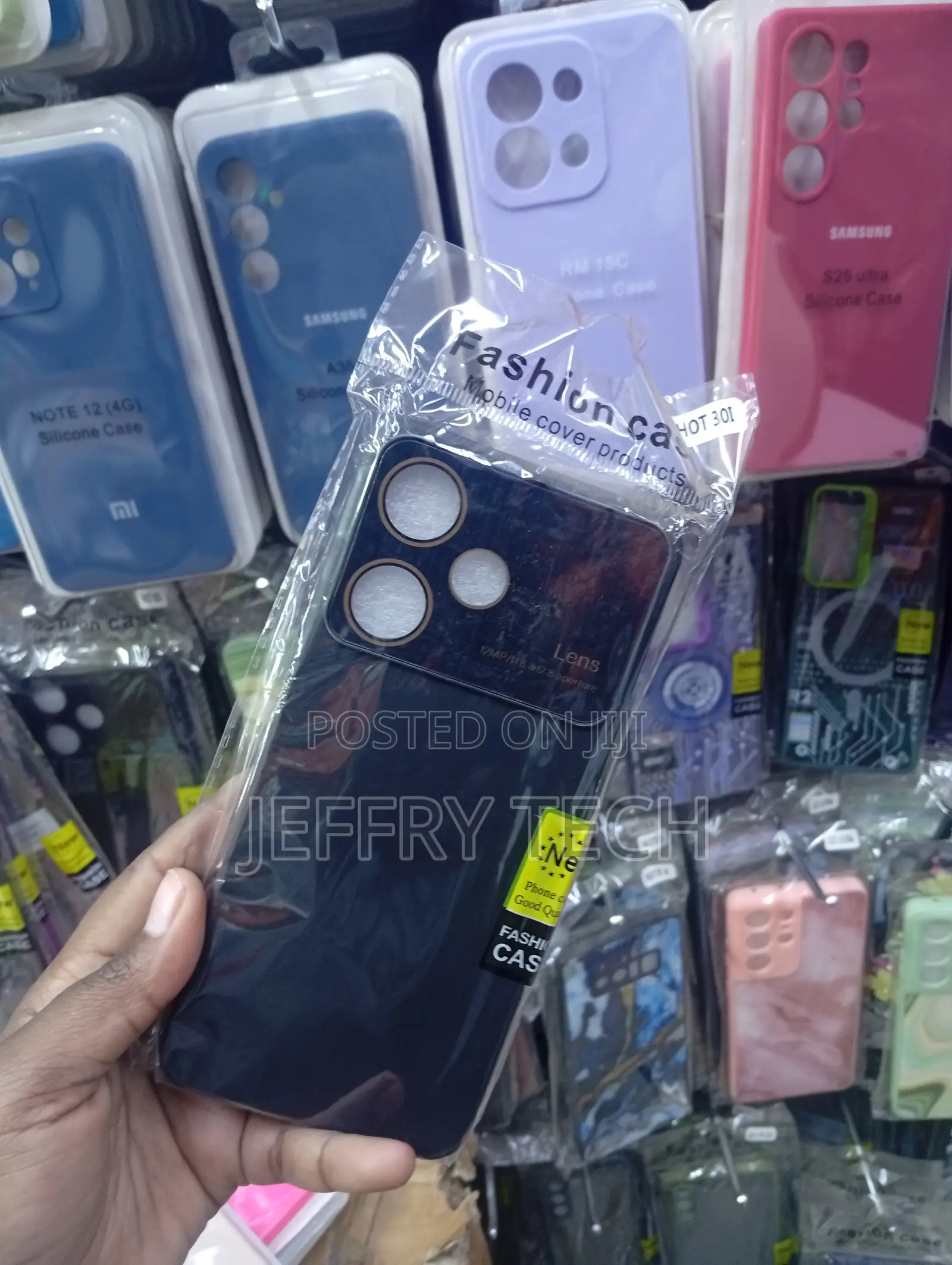 Infinix Hot 30i Matte Shockproof Liquid Silicone Phone Case