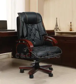 Leather Ceo Reclining Executive Chair