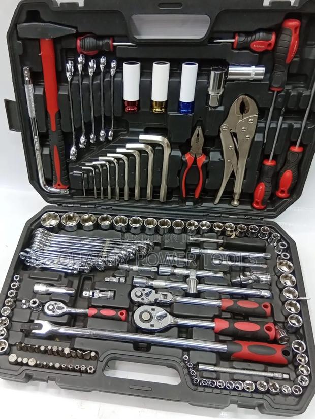142 PCS Mechanic Socket Tool Kit Set