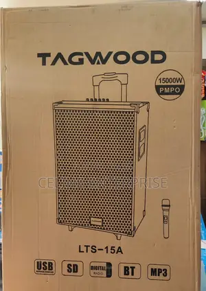 Tagwood 15" Rechargeable Pa Speaker