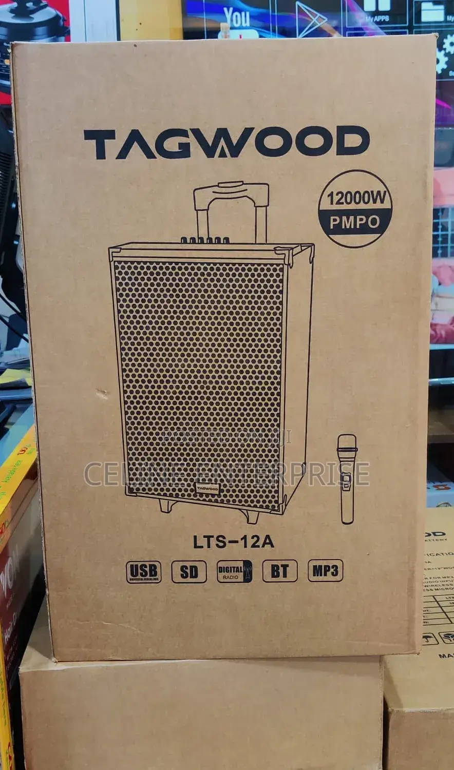 Tagwood 15" Wireless Speaker System