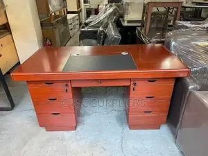Mahogany Office Desk-1400mm