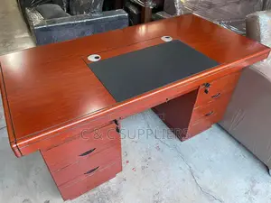 Mahogany Office Desk-1400mm