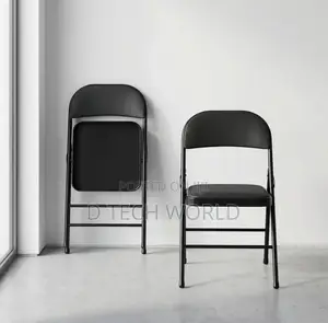 Black Foldable Dining/ Outdoor Chair