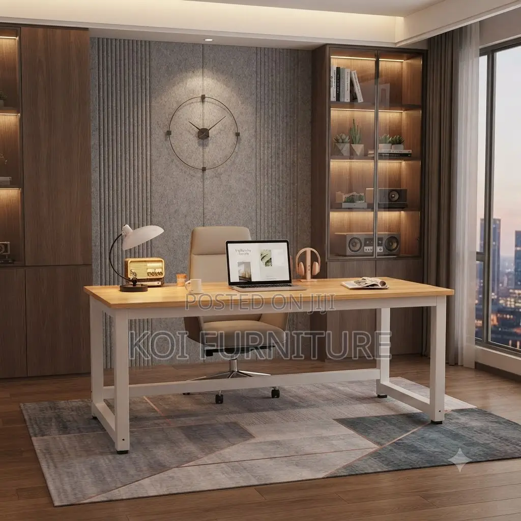 Office Desk; 1.2 Meter Home Office Front Computer Desk