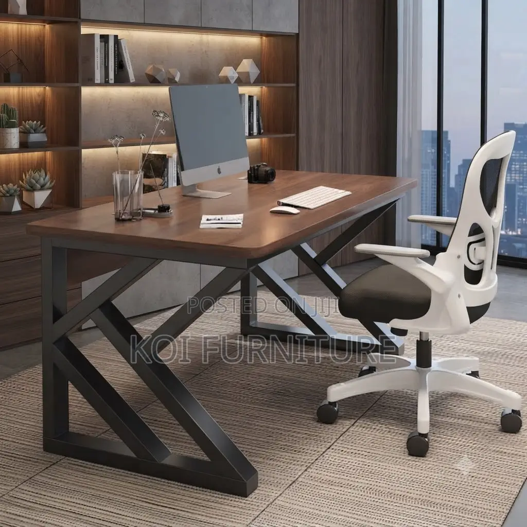 Office Desk; 1.2 Meter Home Office Front Computer Desk