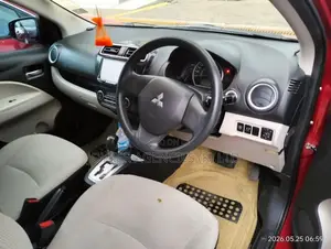 Mitsubishi Mirage 2012 Red