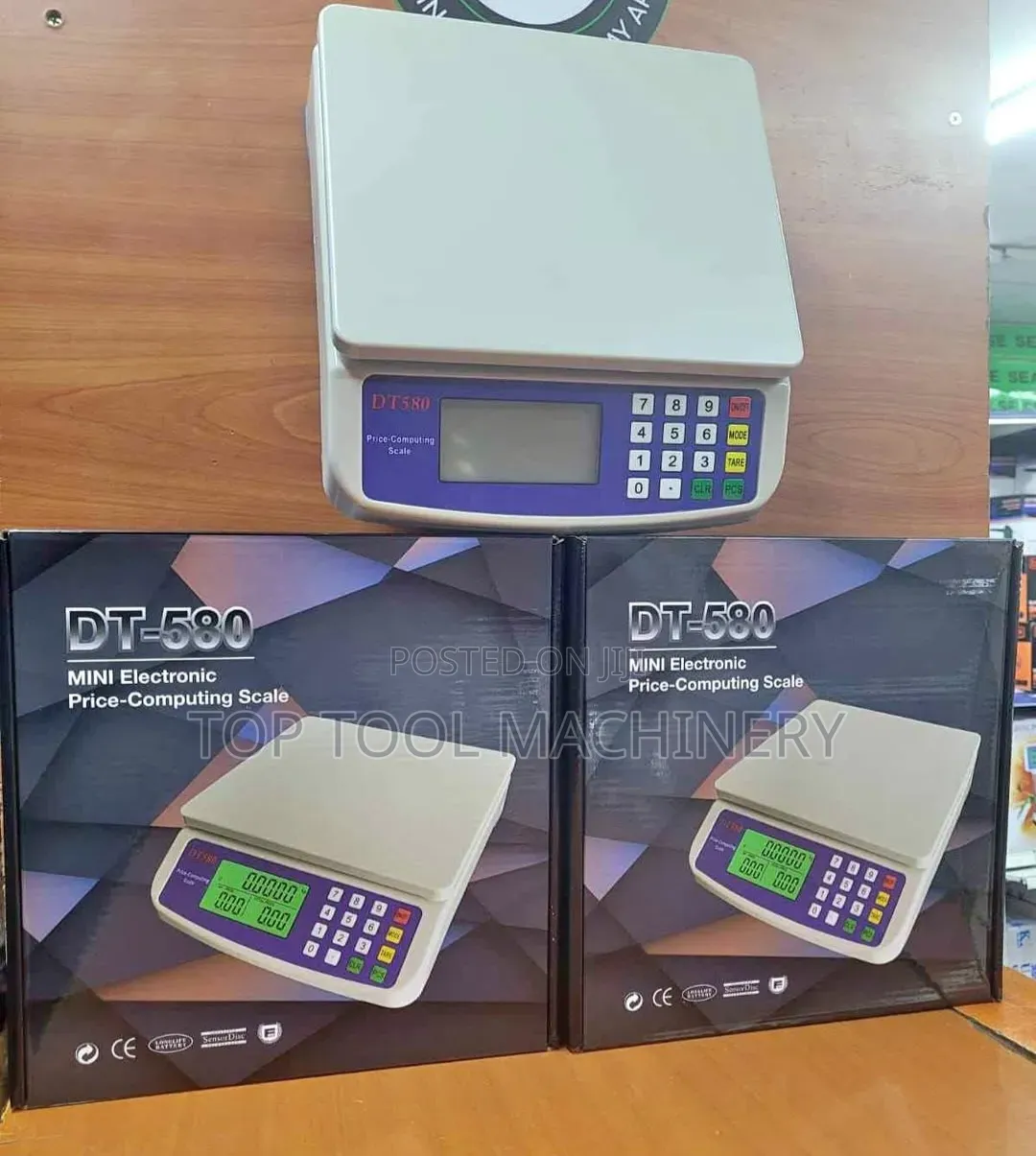Fast Calculating Dt-580 Digital Weighing Scale