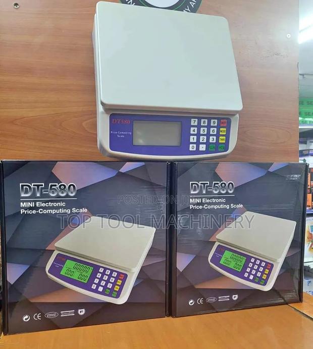 Fast Calculating Dt-580 Digital Weighing Scale - main view