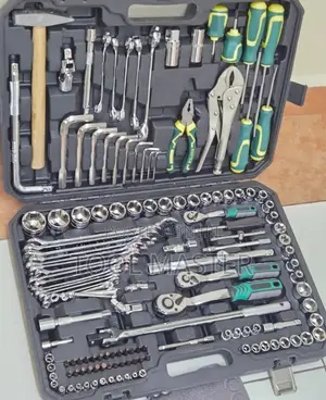 142-Piece Mechanical Toolbox/Heavy Duty Mechanical Tool Box
