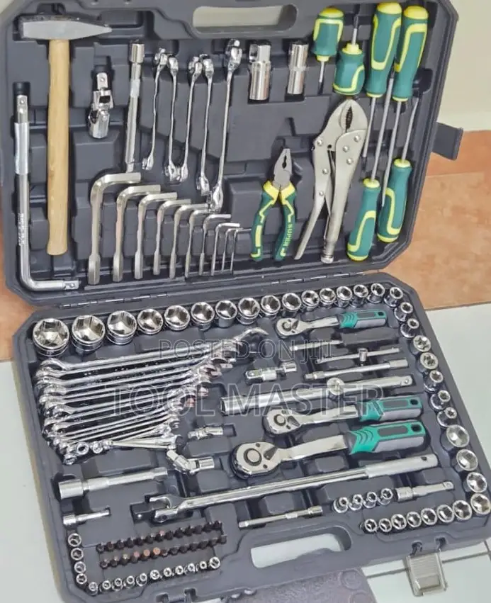 142-Piece Mechanical Toolbox/Heavy Duty Mechanical Tool Box