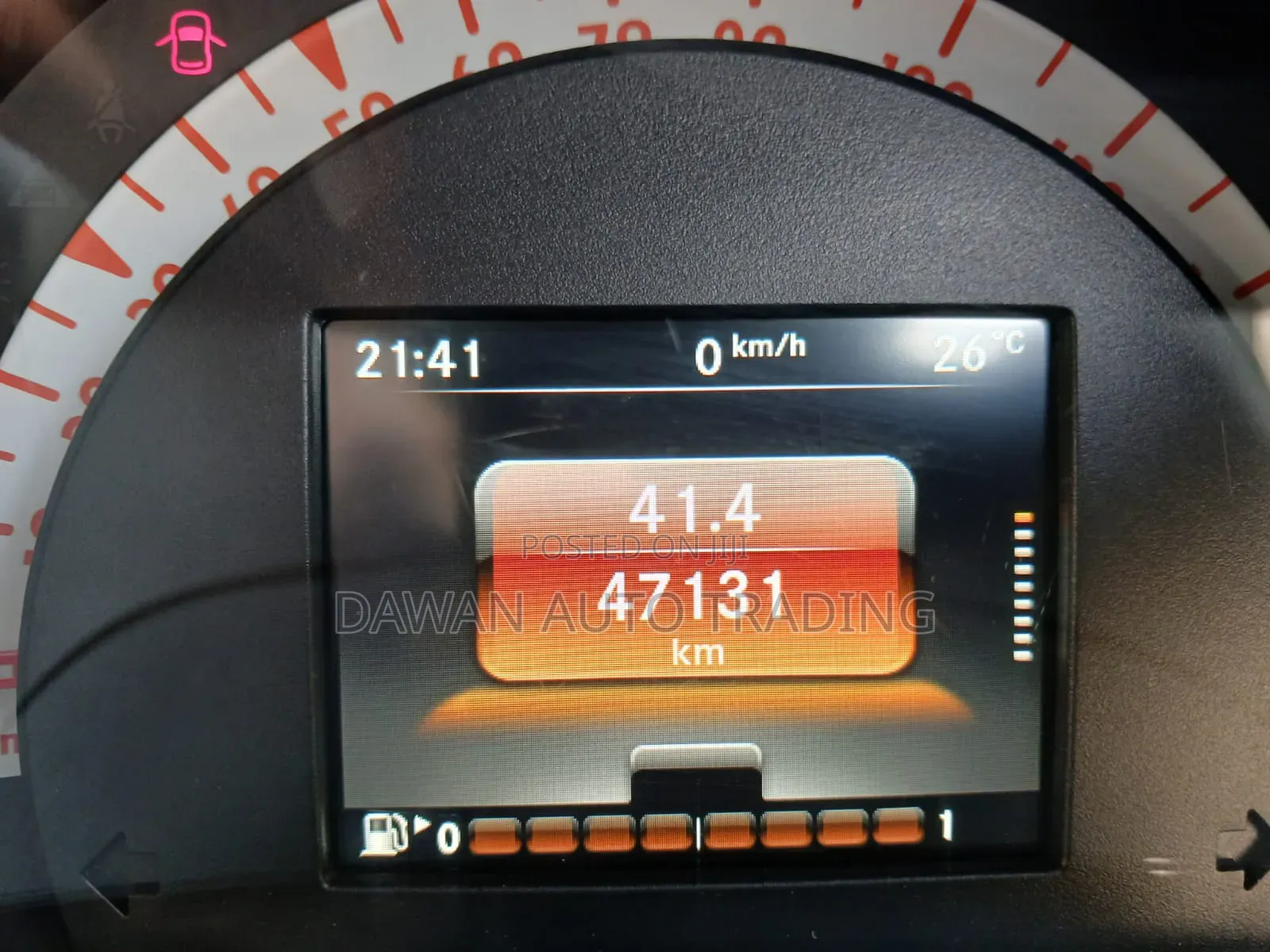 Smart ForFour 2019 Red
