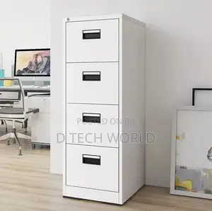 4 Drawer Steel Filing Cabinet.