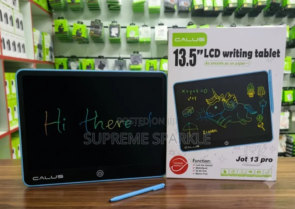 Calus Jot 13 Pro 13.5 Inch LCD Writing Tablet Blue.
