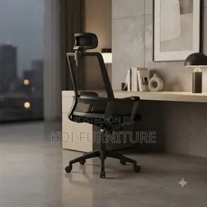 Office Chairs; Ergonomic Workstation Office Chair With Headrest