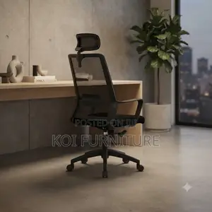 Office Chairs; Ergonomic Workstation Office Chair With Headrest
