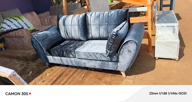 2 Seater Elegant Grey Sofa - main view