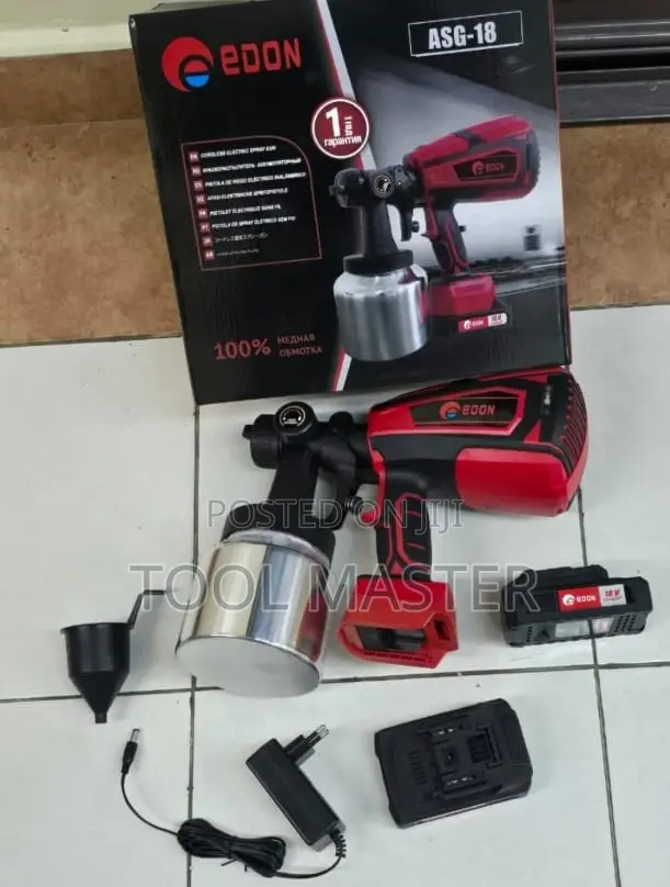 Edon 18v Cordless Spray Gun/Portable Electric Edon Spray Gun 18v