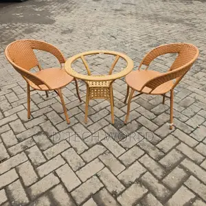 2 Seater Rattan Balcony Set