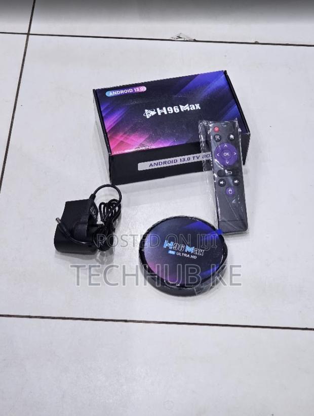 H96 Max Android Tv Box 4gb Ram 32gb Storage Ultra Hd Player