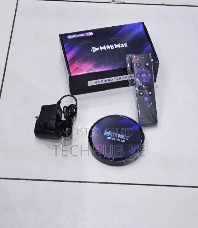 H96 Max Android Tv Box 4gb Ram 32gb Storage Ultra Hd Player