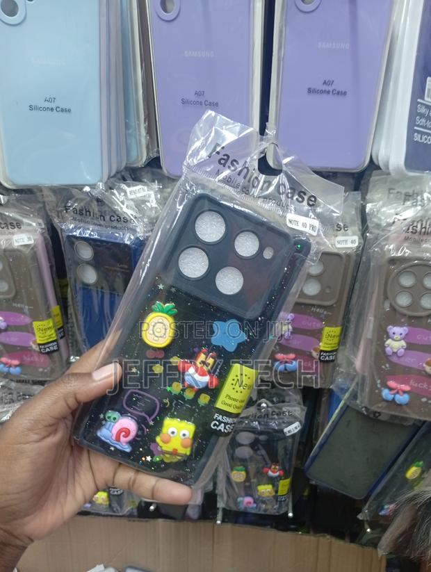 Infinix Note 40 Pro Case Features a Prominent Raised Camera Bumper - thumbnail 2