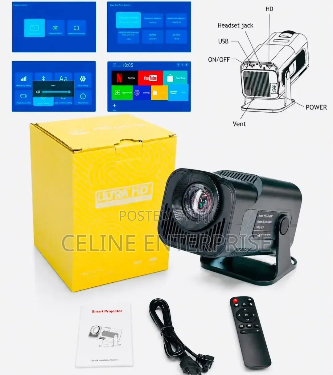 Projector Hy320 Mini