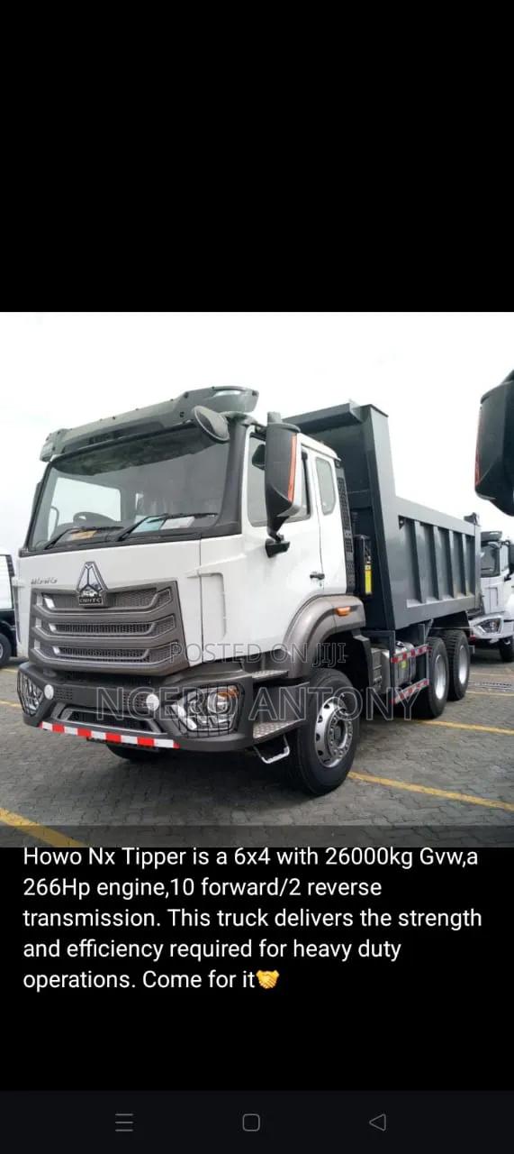 Zero Mileage Howo Tipper