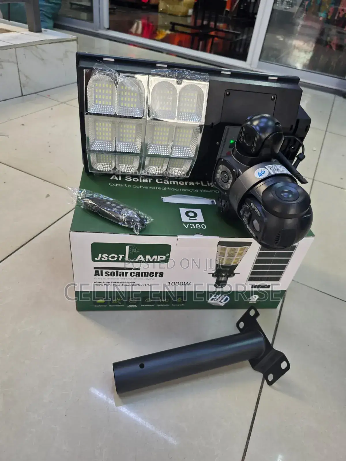 Jsot 1000w Solar Street Light With Hd Camera