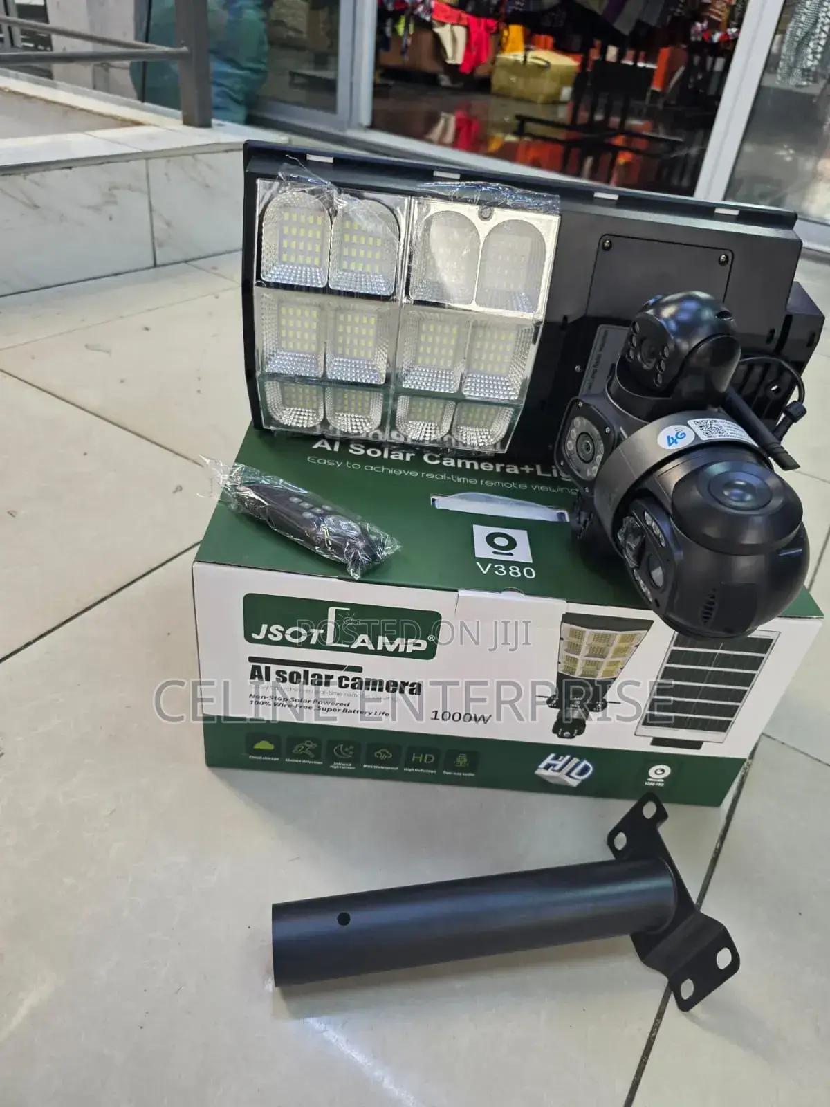 Jsot 1000w Solar Street Light With Hd Camera
